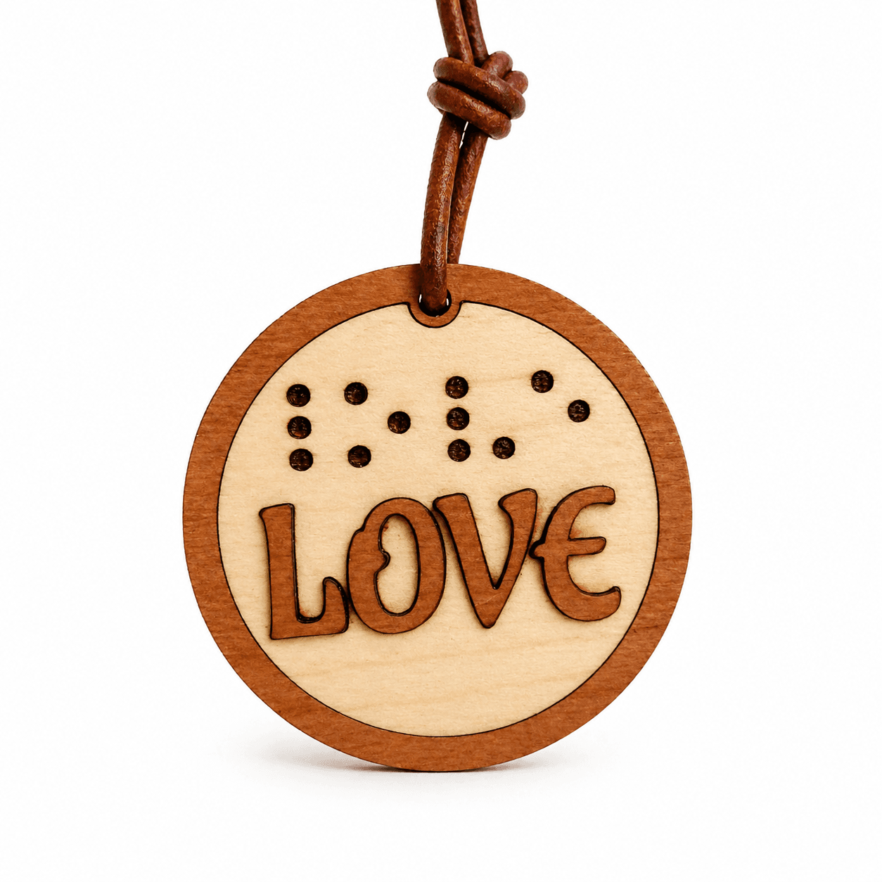 Love in Braille Necklace