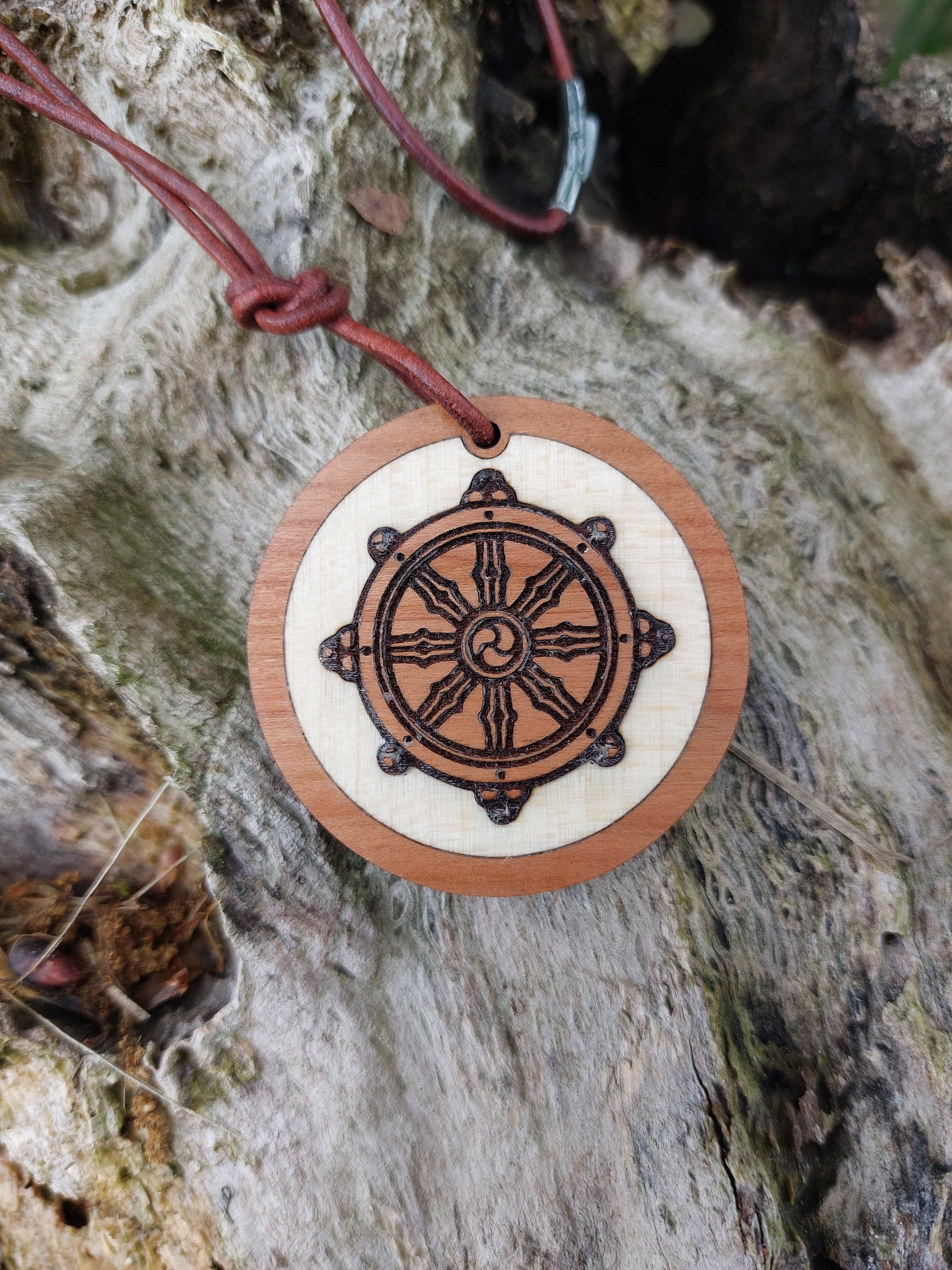Dharma Wheel Necklace